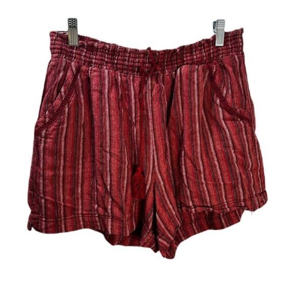 Briggs Linen Blend Pull-On Summer Shorts XL - Picture 1 of 8